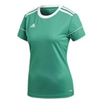 Adidas Women's SQUAD 17 JSY W T-Shirt, Bold Green/White, XL