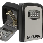 OUTDOOR SECURITY WALL MOUNTED KEY CODE LOCK SAFE BOX 4 DIGIT COMBINATION