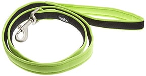 Nobby Mesh Preno Laisse pour Chien Jaune Néon 120 cm/15-20 mm