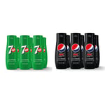 SodaStream 7UP, Makes Up to 54 Litres – 6 x 440 ml Multipack & Pepsi MAX, Makes Up to 54 Litres - 6 x 440 ml Multipack