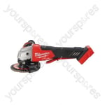 Milwaukee M18 FUEL 115mm Variable Speed &amp; Braking Angle Grinder With Paddle 