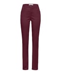 BRAX Women's Style Mary Winter Dream Pants, Cherry, 32W x 32L