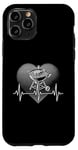 Coque pour iPhone 11 Pro Heartbeat Barbecue pour extérieur