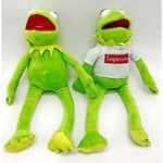 40cm Plysch Kermit Groda Sesamgatan Grodor Doll Muppet Show Plyschleksaker Födelsedag Jul Plysch stoppad docka för barn A A