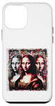 Coque pour iPhone 12 mini Graffiti abstrait art Leonardo Da Vinci Art Mona Lisa