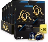 L'OR Espresso Ristretto Decaf Intensity 9 Nespresso Compatible Coffee Pods Pack