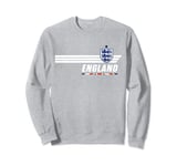 England Football Fan Jersey Flag Emblem Union Jack Lions Sweatshirt