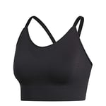 adidas Women SEAMLESS Sports Bra - Black, X-Large