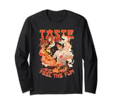 Hibachi Teppanyaki Barbeque Japanese Cuisine Long Sleeve T-Shirt