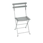 Fermob - Bistro Metal Chair - Lapilli Grey - Balkong- och cafébord - Grå - Metall