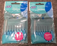 Tooth Picks Tepe Interdental Brushes BLUE Size 3  x 4 Packs