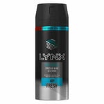 Lynx Ice Chill Frozen Mint & Lemon Deodorant & Body Spray 150ml, 48h FRESH