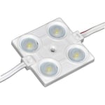 Module LED 2.4W SMD 2835 12V IP65 pour Enseigne Commerciale (Pack de 20) - Blanc Chaud 2300K - 3500K - SILAMP