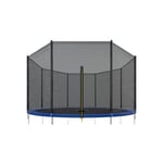 Filet de trampoline - 305 cm - bord extérieur - 8 poteaux