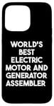 iPhone 15 Pro Max World's Best Electric Motor And Generator Assembler Case