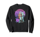 Doctor Who Pop Art 4th Doctor Baker Cosmic Time Travel Fan Sweatshirt