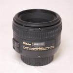 Nikon Used AF-S Nikkor 50mm f/1.8G Standard Prime Lens