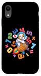 Coque pour iPhone XR Kawaii Dog Astronaute Kids Funny Maths Day Numbers Day