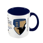 Harry Potter House Pride Ravenclaw Mug (One Size) (White/Navy/Brown) One Size Wh