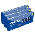 Varta Industrial Pro AA Batteries (Duracell Equivalent) Alkaline 1.5V 30 Pack