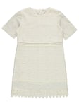 Isusan Ss Lace Dress Bright White Klänning Barn Name it