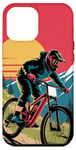 iPhone 12 Pro Max For Downhill Biking - Retro Mountain Bike Design Case