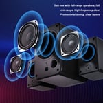 New USB Powered Desktop Speakers Wired 2.1 Multimedia Speaker System With Subwoo