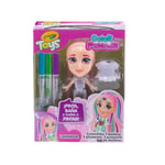 CRAYOLA Colour 'n' Style Friends: Lavender | Colour & Style Your Own Doll, Again and Again! (Includes Magic Dry-Erase Pens) | Ideal For Kids Aged 3+