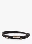 BOSS Men's Benni Double Wrap Bracelet, Black