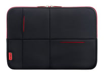 Samsonite Airglow Sleeves Pochette à Ordinateur 14,1 Pouces, 36 cm, 4 L, Noir/Rouge