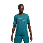 Nike Dri-FIT Miler Run Division SS T-skjorte med Reflekser for Løping - Komfort og Synlighet