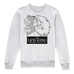 Lion King Remember Who You Are Kids' Sweatshirt - White - 7-8 Years - White