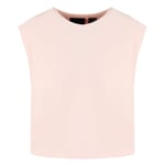 Puma x Rihanna Fenty Sleeveless Tank Top Crew Neck Pink Womens Top 574749 03 Cotton - Size 8 UK