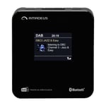 Amadeus Rise Gen 2 FM/DAB+-klockradio med Bluetooth