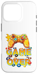 Coque pour iPhone 16 Pro Game Over Vintage Retro Jeux Vidéo Gaming