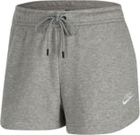 Nike Pantalons Courts Femme Sportswear Essentials HR - 063 (Gris/Blanc)