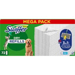 Swiffer Sweeper Pet Rengöringsdukar refill 72-pack