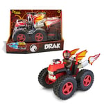 Swap Riders - Quad Drak Véhicule Jouet Dragon avec 1 Figure d'un Rider, Plus de 12 Pièces Interchangeables, pour garçons et Filles à partir de 4 Ans, Célèbre (WAP01100)