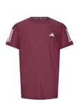 Adidas Performance Own The Run T-Shirt Burgundy