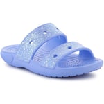 Sandales enfant Crocs  CLASSIC GLITTER SANDAL KIDS MOON JELLY 207788-5Q6