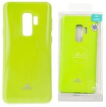 Mobilskal Samsung Galaxy S9 Plus i-Jelly Metal Lime