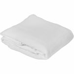 Cumin Alèse Protection Matelas, 140cm x 190cm Taille, Blanc