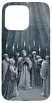 iPhone 15 Pro Max The Descent Of The Spirit by Gustave Dore Case