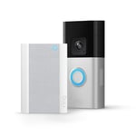 Ring Battery Video Doorbell Pro + Chime Pro | Wireless Video Doorbell Security Camera with Head-To-Toe View, 3D Motion Detection, Wifi | 30-day free trial of Ring Home