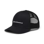 Black Diamond Men's Trucker Hat Black/Black/BD Wordmark, Black-Black-BD Wordmark, OneSize