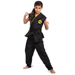 DISGUISE Costume officiel Cobra Kai pour enfants, costume de karaté pour enfants, costume de karaté pour garçons, taille M