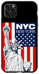 Coque pour iPhone 11 Pro Max Cool New York Statue of Liberty, This is My New York City