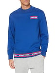 Starter Black Label Men's Starter Wording Mockneck Sweater, Blue, S