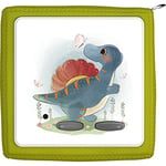 Larifee Film suitable for the Toniebox - Protective film sticker - Colorful dinosaur with butterflies