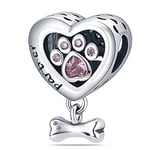 TINSLO 925 Sterling Silver Charms Beads for Pandora Bracelet, Dangle Pendant Charms for Necklace and Bracelet Jewelry Gifts for Women